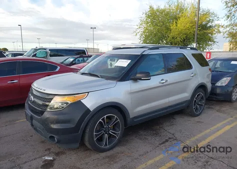 2013 Ford Explorer Sport из США, поврежденный, VIN 1FM5K8GT7DGB88393